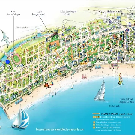 Lejlighed L'elegance A La Bauloise - Proche - Parking Prive