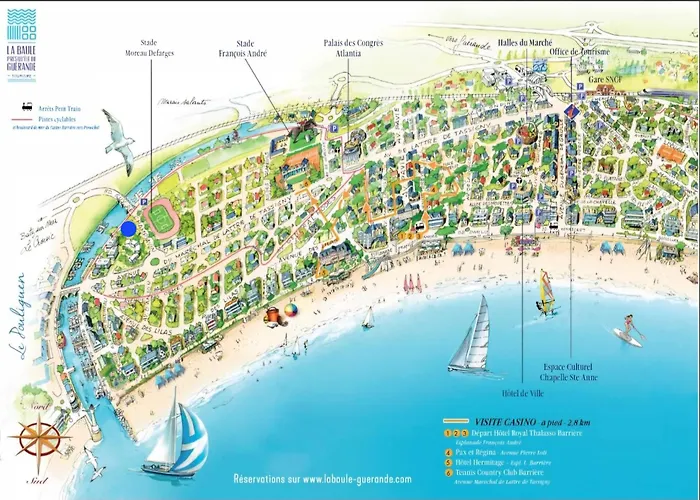 Apartment L'elegance A La Bauloise - Proche - Parking Prive